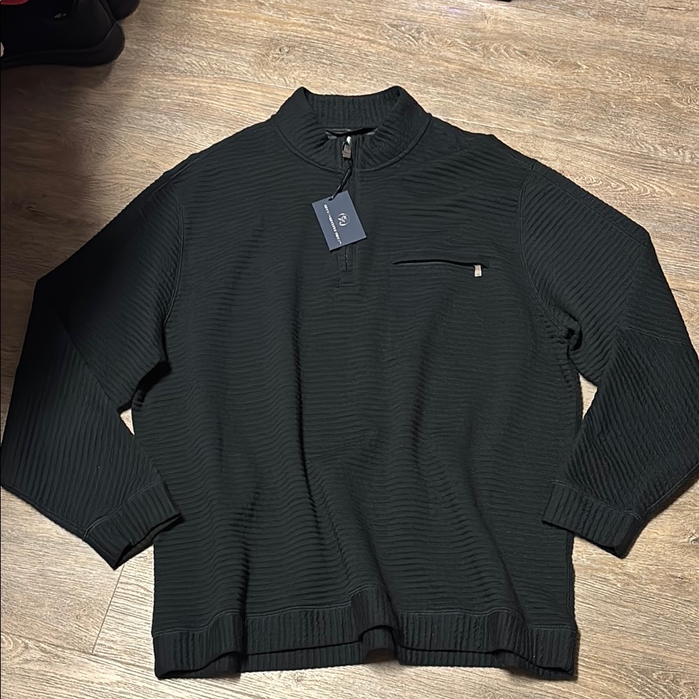 Brand Hart Schaffner Marx QuarterZip Sweater